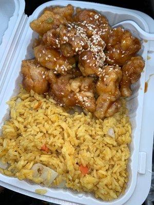 Sesame Chicken fried