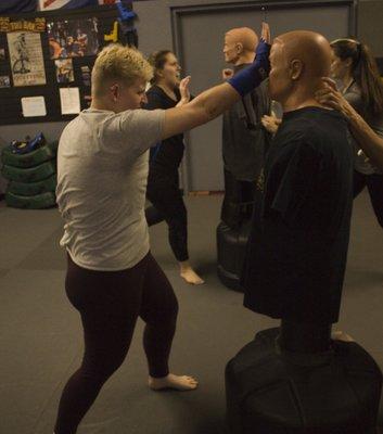 Donations-based women's self-defense classes