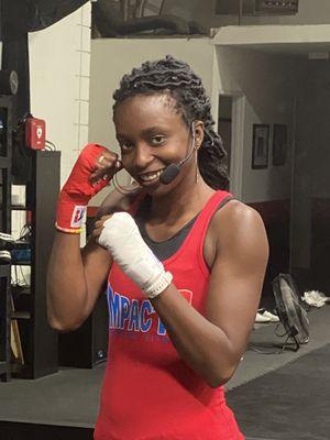 Welcome BoxFit instructor Grace Amos to the IMPACT! Kickboxing Fitness