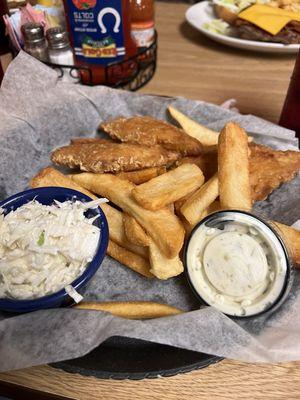 Fish and chips.