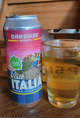 The crisp and clean tasting Fresh Hopped Visit Italia!