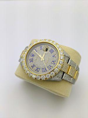 Custom Diamond Rolex Datejust 41mm Two Tone