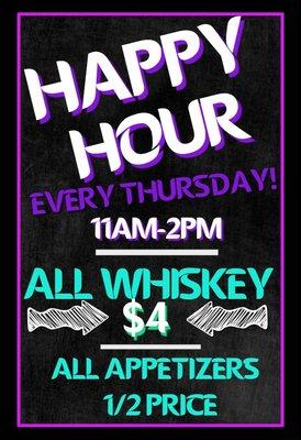 Thursday Happy Hour