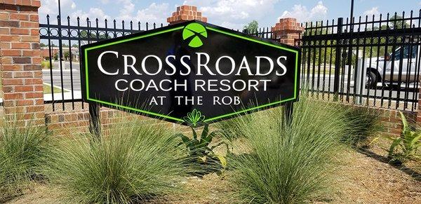 CrossRoads Coach Resort at the ROB. Lake City's newest RV park.