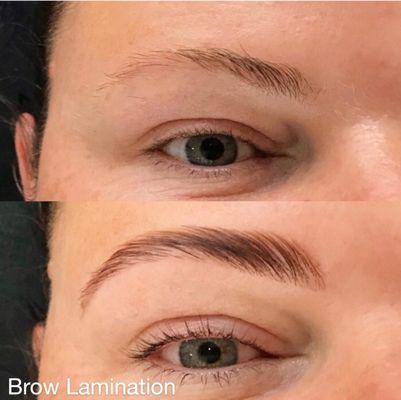 Eyebrow Lamination