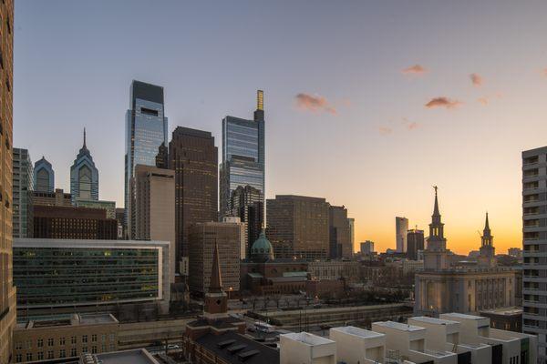 Sunset on our Beautiful Rooftop