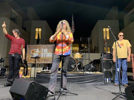 The K-Tel All Stars a SOCAL Band bringing back the Sounds of the 70s A Free Concert July 2019 @ Corona Concerts in the Park