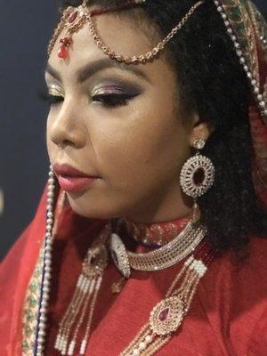 Bridal makeup