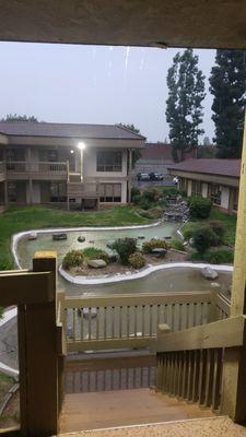 Second Story View of Business Complex From Lobby.