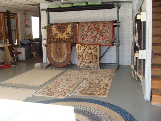 area rug cleanin in shop