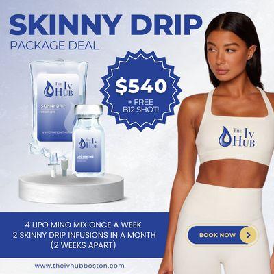 Transform your body with our Skinny Drip Package Deal!