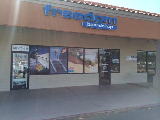 Freedom Boardshop store front