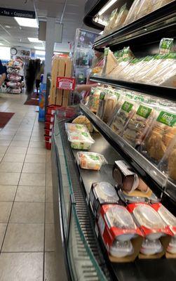 Inside deli