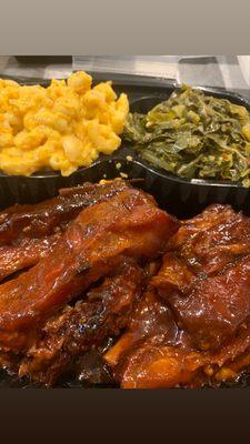 Ribs, Mac & Collards