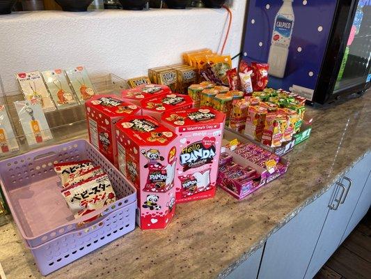 Sweets by the cashier