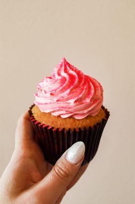 Pink Vanilla Signature Cupcake