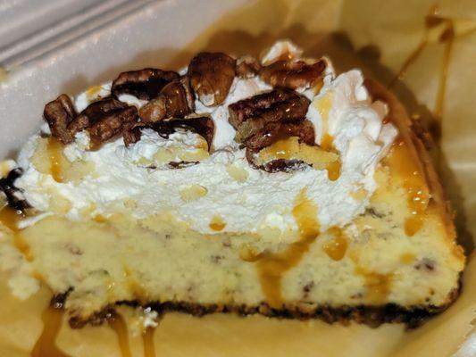 Bourbon Pecan Cheesecake