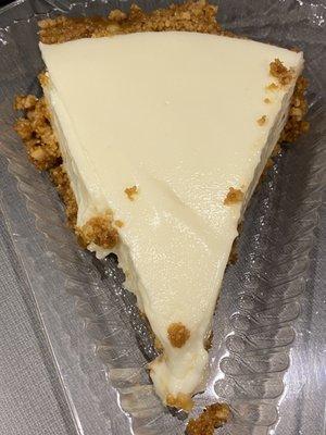 Key lime pie to go (free with entree over $7)