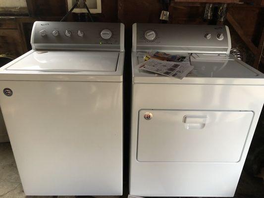 Laundry Pair, Washer, Dryer