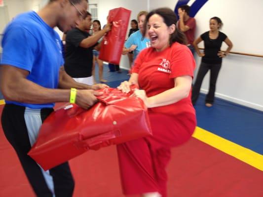 Self defense class at Master Method Karate