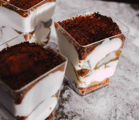 Desserts by Alighieri offers tiramisu for local events and weddings throughout the Twin Cities, Minnesota.