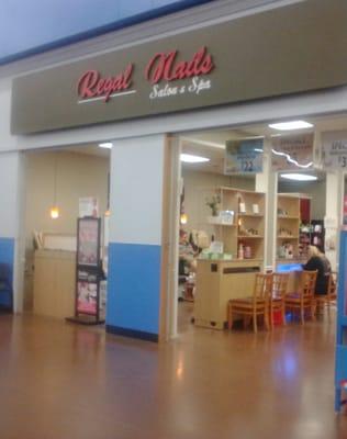 Store Front -- inside Wal-Mart in front of the registers. (Next to subway)