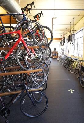 We carry all the top brands from the main River City Bicycles store plus many more unique to the outlet.