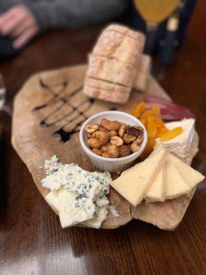 Cheese plate.