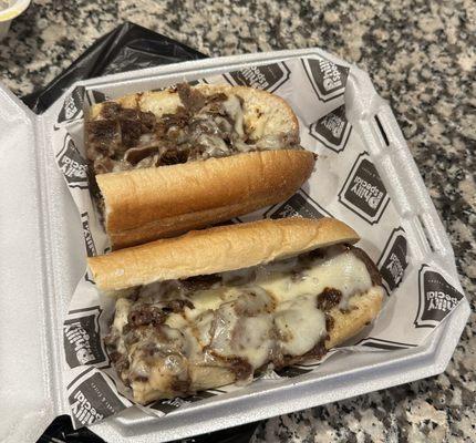 Classic Philly Cheesesteak   12"