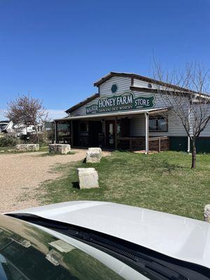 Entrance to the store