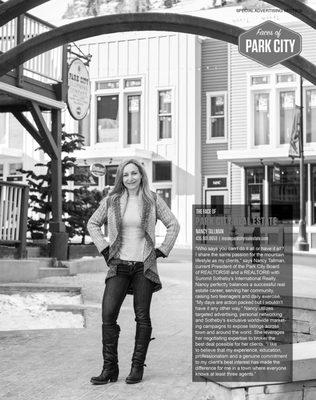 Feature in Park City Magazine