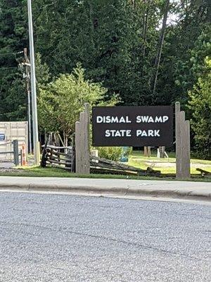 State park sign