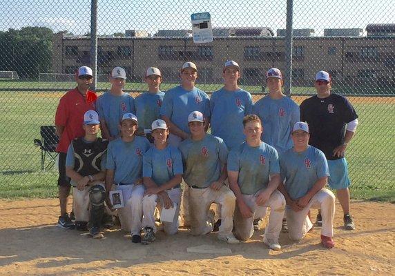 Our 15U team winning another tournament!