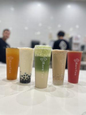 The best of the best boba drinks!