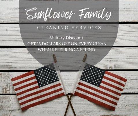 MILITARY DISCOUNTS