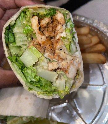 Grilled Chicken Caesar Wrap