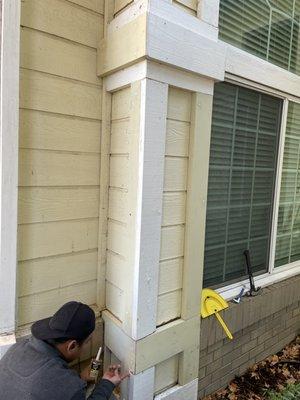 Siding replacement