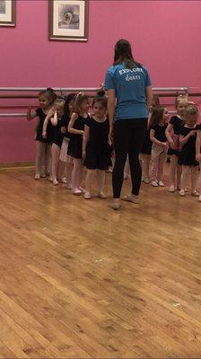 3-4 year old ballet