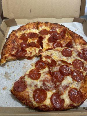 Large pepperoni