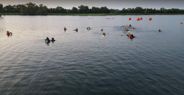 Scuba diving training @ lake Longhorn