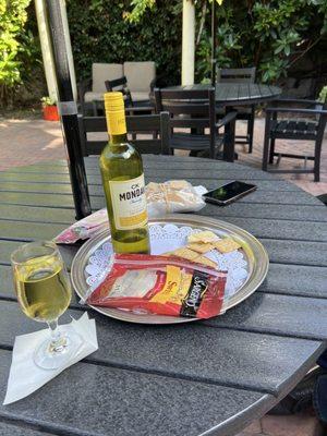 Wine and cheese