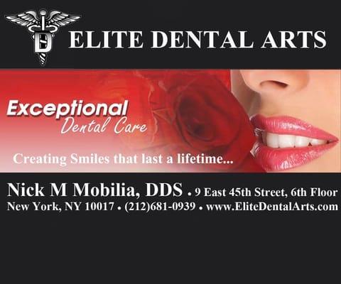 Elite Dental Arts Logo