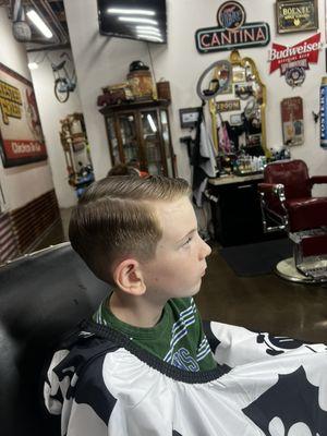 Kids haircut