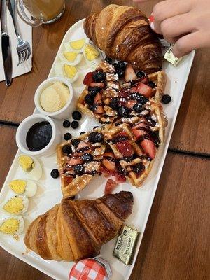 Breakfast platter