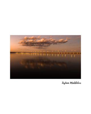 Lake Jessup Bridge. Photo was taken from the dock at Overlook Park