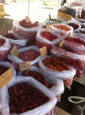 Dried fruit with chile