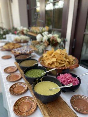 Salsa bar