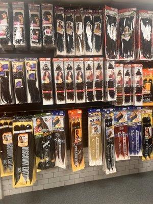 We have a variety of hair stocked in out store. If we don't have it we can get it