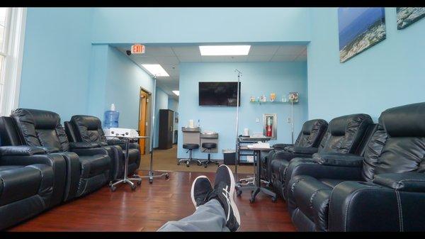 Treatment room at Delaware Integrative Medicine