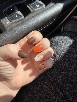 Thanksgiving nails